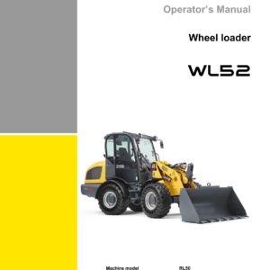 Wacker Neuson WL52 Wheel Loader Service Repair Manual - Image 2