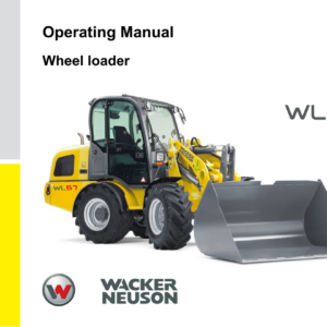 Wacker Neuson WL55, WL57 Wheel Loader Service Repair Manual - Image 1