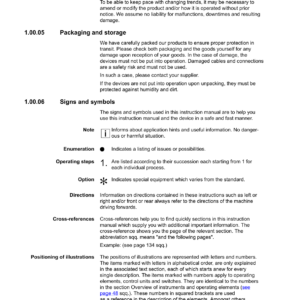 Wacker Neuson RD18 Roller Operators and Parts Manual - Image 3