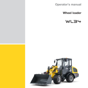 Wacker Neuson WL34 Wheel Loader Service Repair Manual - Image 2