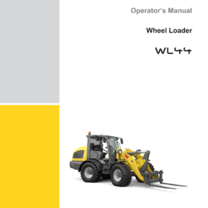 Wacker Neuson WL44, WL54 Wheel Loader Service Repair Manual - Image 2