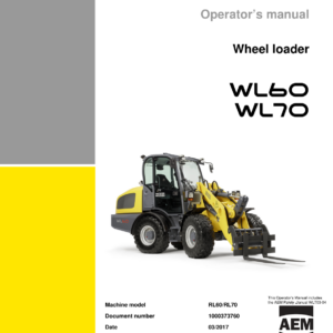 Wacker Neuson WL60 Wheel Loader Service Repair Manual - Image 2