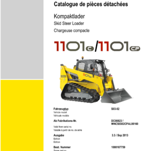 Wacker Neuson 1101,1101cp Skid Steer Loader Service Repair Manual - Image 3