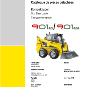 Wacker Neuson 901s, 901sp Skid Steer Loader Service Repair Manual - Image 3