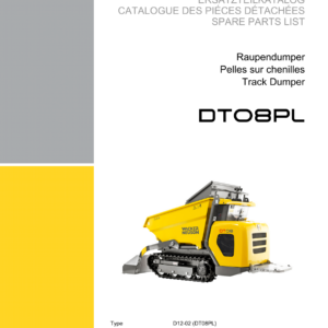 Wacker Neuson DT08PL Track Dumper Service Repair Manual - Image 3