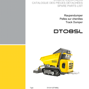 Wacker Neuson DT08SL Track Dumper Service Repair Manual - Image 3
