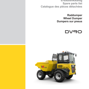 Wacker Neuson DV90 Dumper Service Repair Manual - Image 3