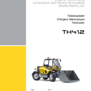 Wacker Neuson TH412 Telehandler Service Repair Manual - Image 3