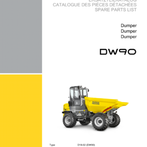 Wacker Neuson DW90 Dumper Service Repair Manual - Image 3