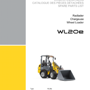 Wacker Neuson WL20e Wheel Loader Service Repair Manual - Image 3