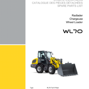 Wacker Neuson WL70 Wheel Loader Service Repair Manual - Image 3