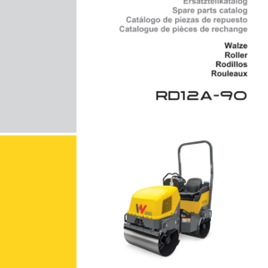 Wacker Neuson RD12, RD12A Roller Service Repair Manual - Image 4