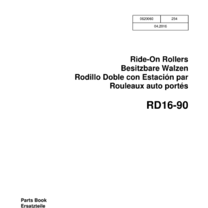 Wacker Neuson RD16 Roller Service Repair Manual - Image 3