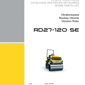 Wacker Neuson RD27, RD27-100, RD27-120 Roller Service Repair Manual - Image 3