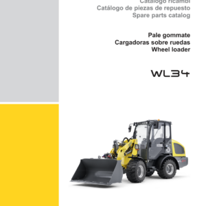 Wacker Neuson WL34 Wheel Loader Service Repair Manual - Image 3