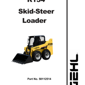 Gehl R134 Skid-Steer Service Repair Manual - Image 1