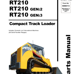 Gehl RT75, RT210, RT250 (including Gen 2 & 3) Compact Loader Service Repair Manual - Image 3