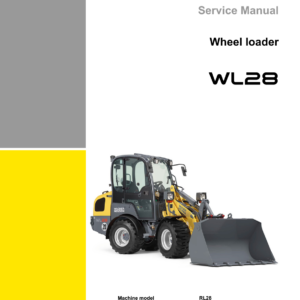 Wacker Neuson WL28 Wheel Loader Service Repair Manual - Image 1