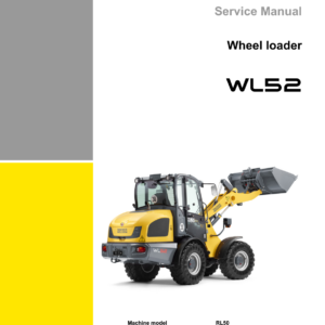 Wacker Neuson WL52 Wheel Loader Service Repair Manual - Image 1