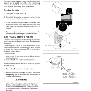 Wacker Neuson RD11 Roller Service Repair Manual - Image 4