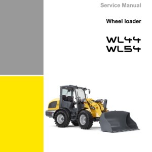 Wacker Neuson WL44, WL54 Wheel Loader Service Repair Manual - Image 1