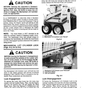 Gehl SL3515, SL3615 Skid Steer Loader Operators and Parts Manual - Image 3