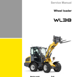 Wacker Neuson WL38 Wheel Loader Service Repair Manual - Image 1