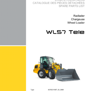 Wacker Neuson WL55, WL57 Wheel Loader Service Repair Manual - Image 2