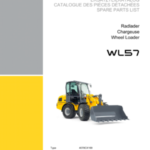 Wacker Neuson WL55, WL57 Wheel Loader Service Repair Manual - Image 3