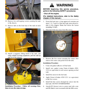 Gehl V270, V330 and Mustang 2700V, 3300V Skid Steer Loader Service Repair Manual - Image 3