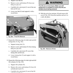 Gehl VT320 and Mustang 3200VT Track Loader Service Repair Manual - Image 5